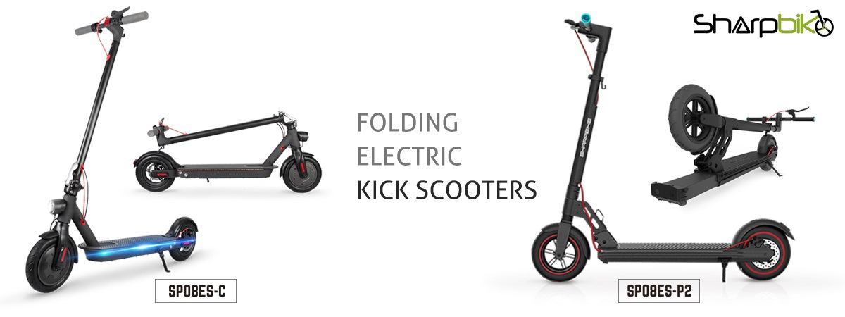 sharpbike 8 inch electric kick scooter