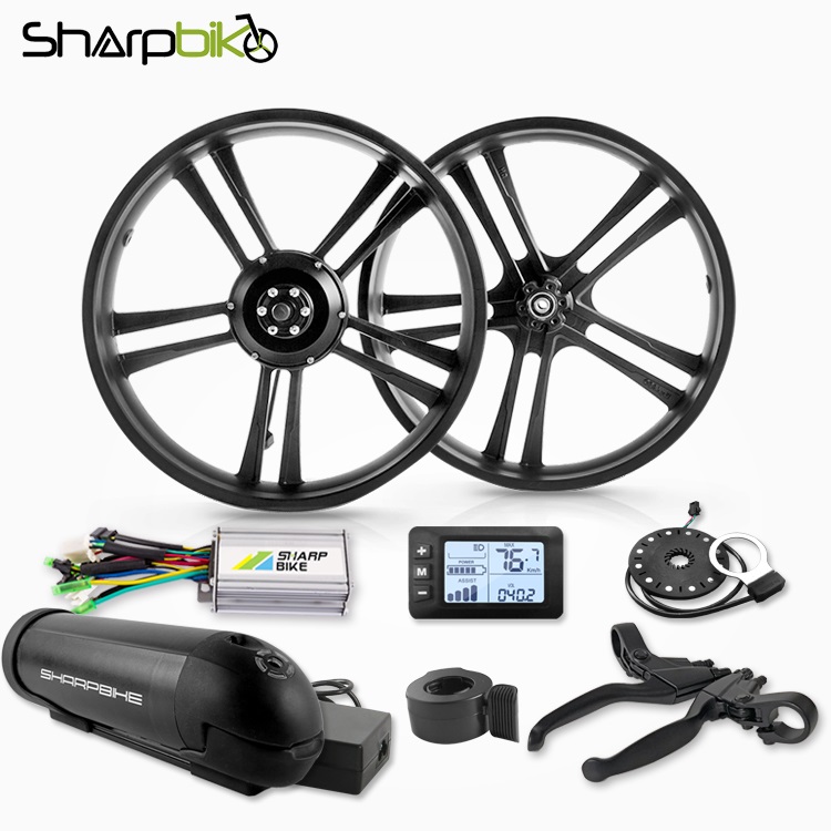 20″ FAT TIYR EBIKE CONVERSION KIT WITH LCD DISPLAY SKF04S400 Sharpbike
