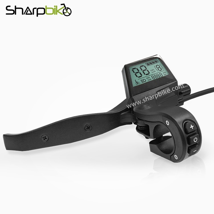 160PDD-electric-bicycle-electric-brake-lever-with-speed-meter