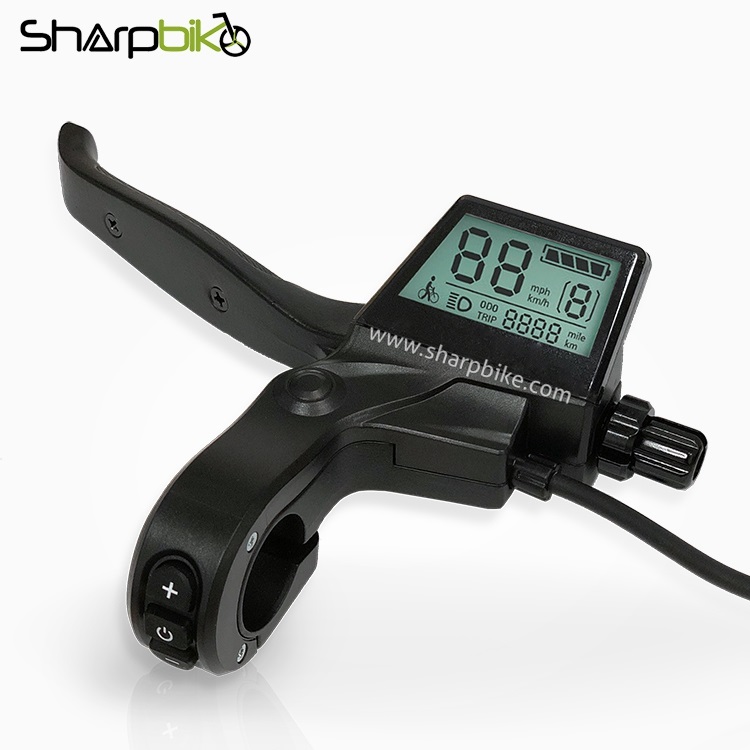160PDD-electric-bike-power-cut-brake-lever-with-lcd-display