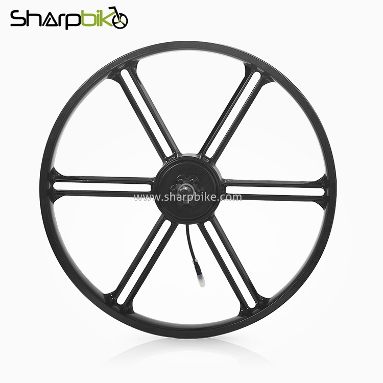 26 inch electric bicycle magnesium alloy cast wheel with hub motor